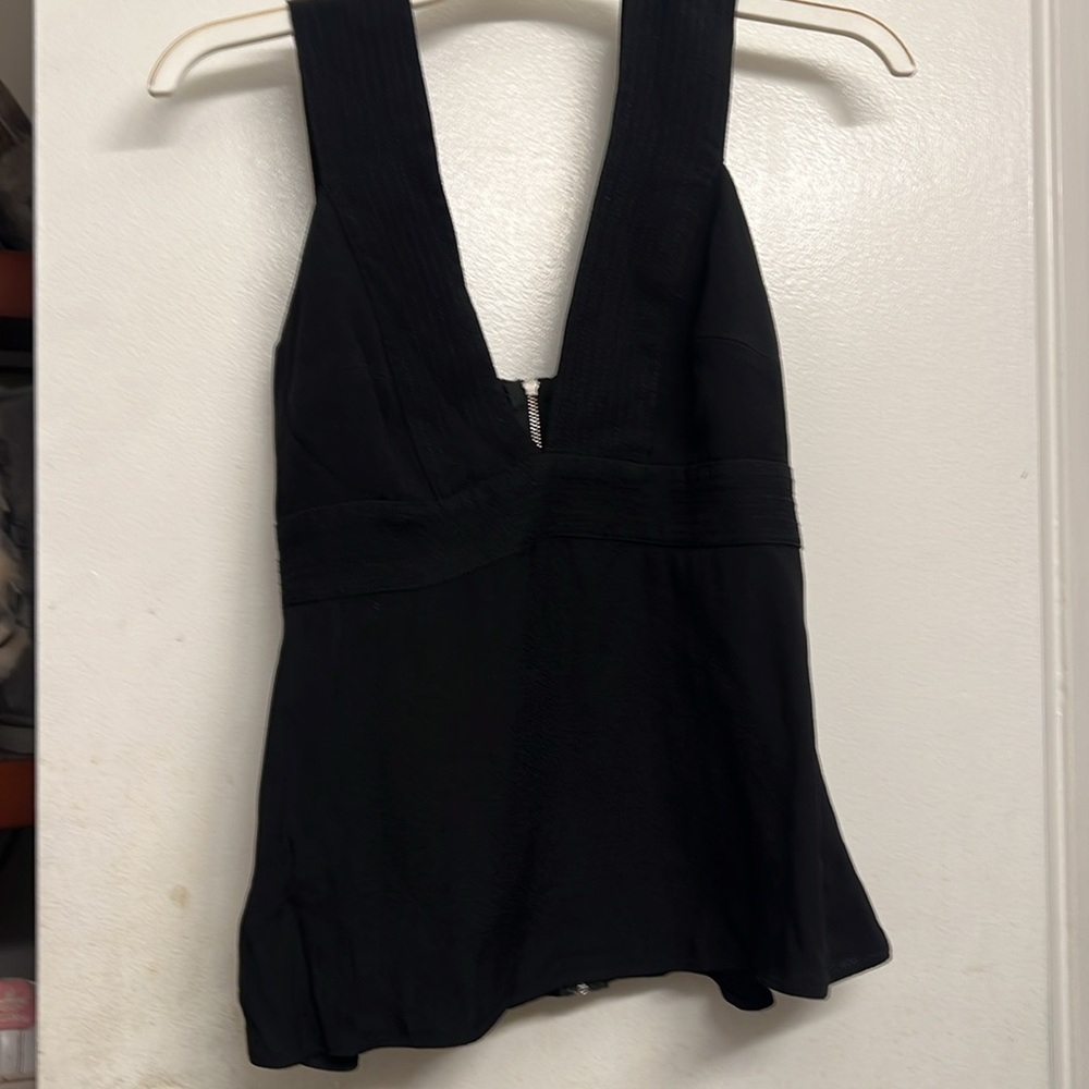 Chelsea 28 black going out casual tank top.  Used 1 time.
